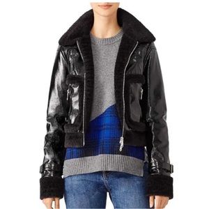 Rebecca Minkoff Corinna Patent Leather Jacket